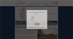 Desktop Screenshot of golfvistagolfclub.com